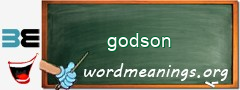 WordMeaning blackboard for godson